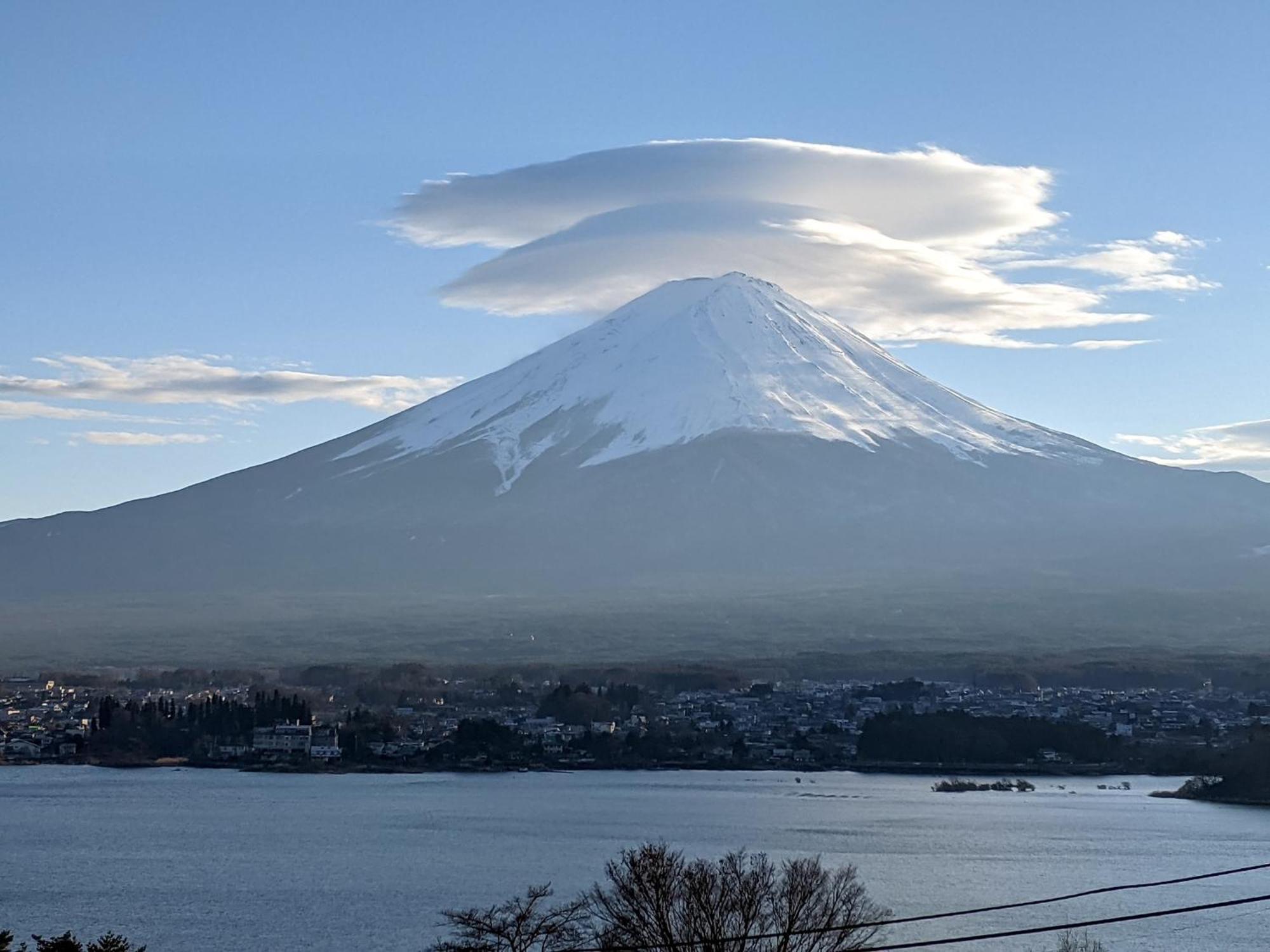 Kumonoue Fuji Hotel Deluxe Room - Mt Fuji View With Open-Air Bath Fujikawaguchiko Exteriör bild